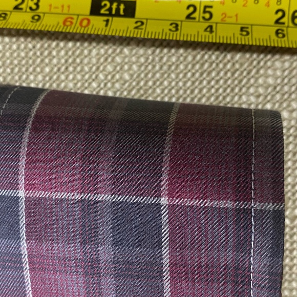 UNTUCKit Mens Red Check Cotton Wrinkle Free Lerman Casual Office Shirt- Sz-XL - Picture 15 of 16